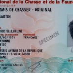 La carte du permis de chasser