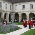 Participation d'un groupe de trompes de chasse