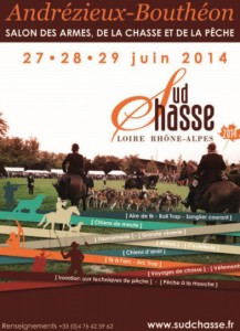 Affiche du salon sud chasse