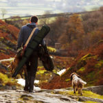 Un chasseur et son chien au moment de l'ouverture 2018-2019