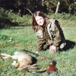 Mélanie Bonnefoy à la chasse